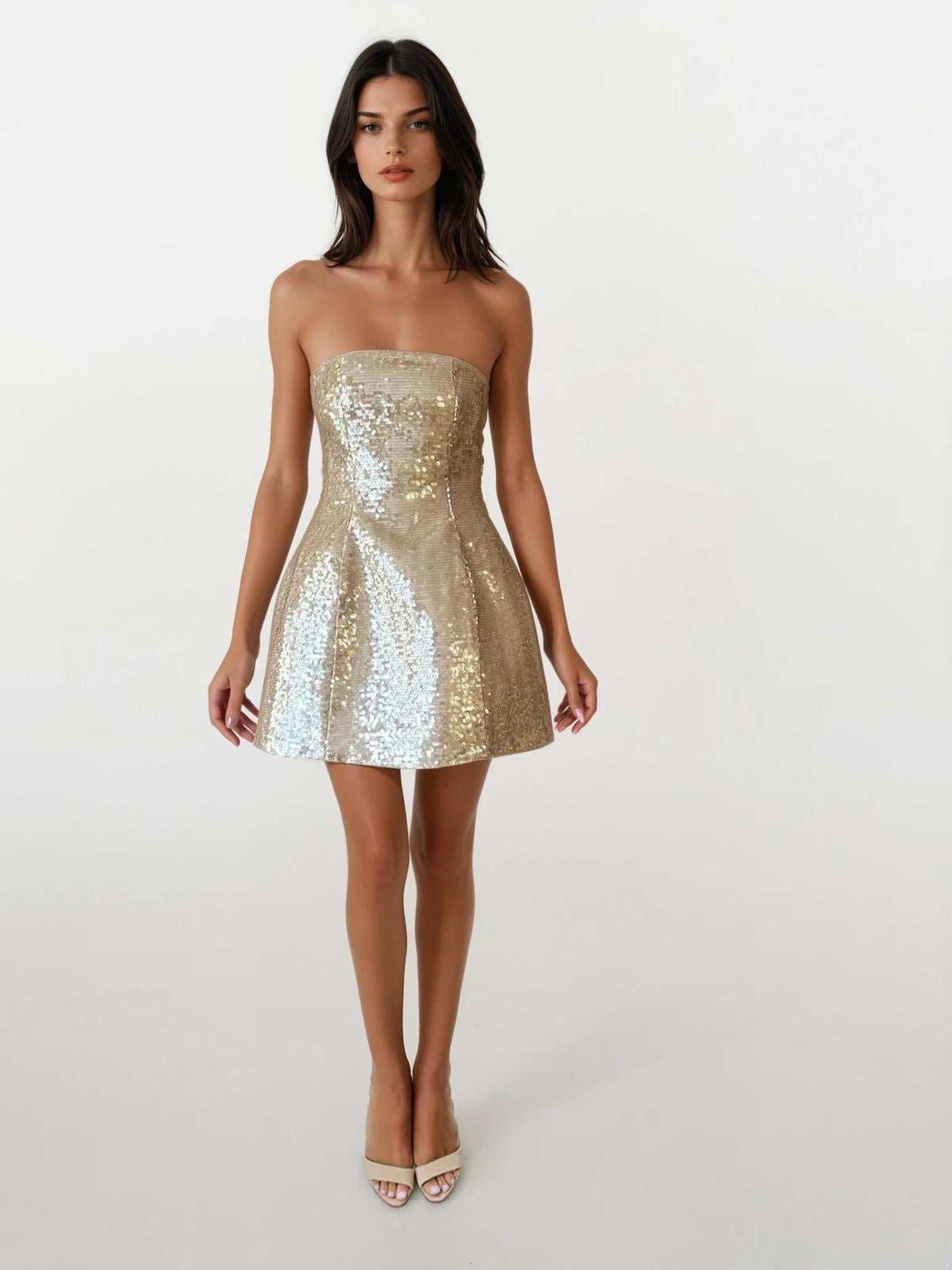 ADEN Sequin Mini Dress